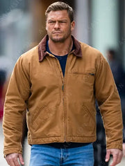 Reacher Season 2 Jack Reacher Brown Jacket