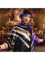 Tekken 8 Reina Mishima Purple And Black Jacket
