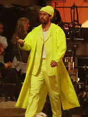The Fall Guy 2024 Ryan Gosling Yellow Rain Coat