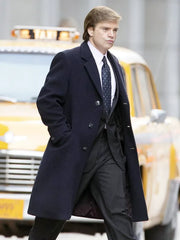 The Apprentice Sebastian Stan Black Wool Coat