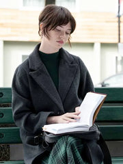 Heretic 2024 Sister Barnes Black Wool Coat