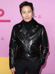Squid Game Season 2 Lee Byung-hun Leather Jacket
