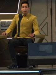 Star Trek Discovery Season 5 Yellow Uniform Jacket