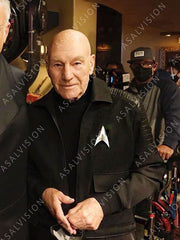 Star Trek Picard Jean luc Picard Black Jacket