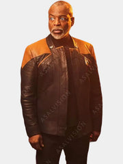 Star Trek: Picard S3 LeVar Burton Leather Jacket