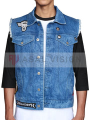 Stranger Things Eddie Munson Denim Vest