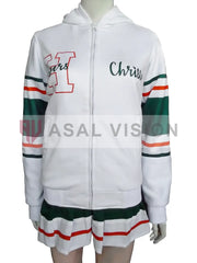 Stranger Things Chrissy White Hoodie