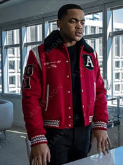 Tariq St. Patrick Power Book II Ghost Season 3 Red Jacket