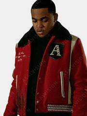 Tariq St. Patrick Power Book II Ghost Season 3 Red Jacket