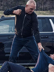 Vinnie Jones Bullet Proof Temple Bomber Jacket