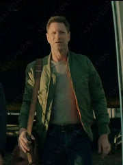 The Bricklayer 2024 Aaron Eckhart Bomber Jacket