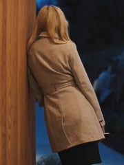 Yellowstone Kelly Reilly White Wool Coat