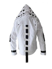 PUBG White Hooded Cosplay Jacket