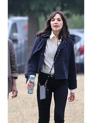 Gal Gadot Heart of Stone 2023 Blue Jacket
