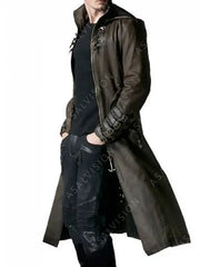 Steampunk and Post-Apocalyptic Wasteland Hooded Coat