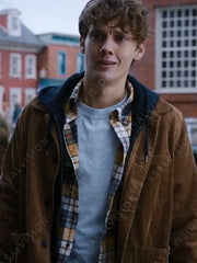 Tyler Galpin Wednesday 2022 Brown Jacket