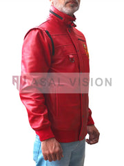 Johnny Lawrence Red Leather Jacket