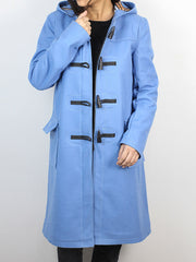 Women's Duffle Coat - Blue