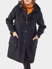 Women's Duffle Coat - Black