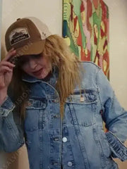 Women's Charlie Cale Poker Face Denim Jacket