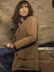 Women's Stranger Things Joyce Byers Brown Coat