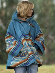 Yellowstone Season 3 Beth Dutton Blue Poncho