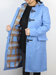 Women's Duffle Coat - Blue