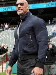 Dwayne Johnson XFL 2023 Bomber Jacket