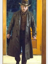 Yellowstone Rip Wheeler Leather Black Coat