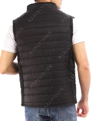Your Place or Mine Peter Coleman Puffer Black Vest
