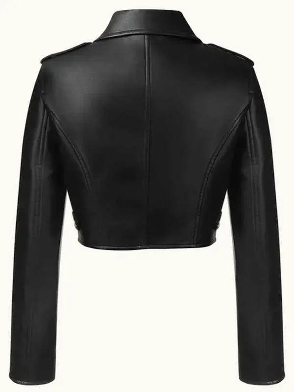 WWE Raw 2025 Liv Morgan Hearts Leather Jacket