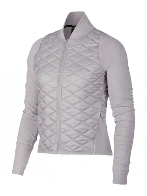 Virgin River Melinda Monroe Quilted Grey Jacket
