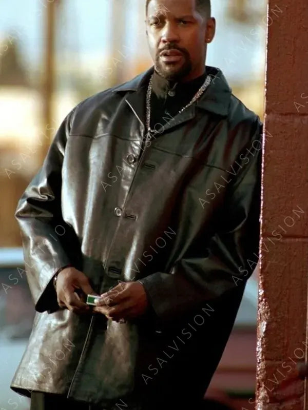 Training Day Alonzo Harris Leather Coat