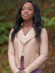 Legend Of The Lost Locket Amelia Scott Biker Leather Jacket