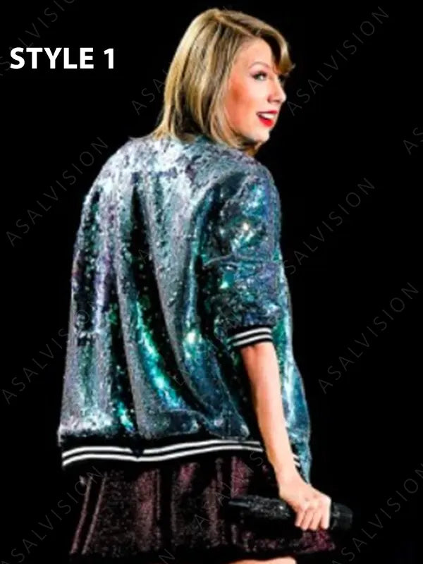 Taylor Swift Ombre Sequin Jacket