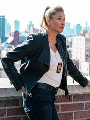First Shift 2024 Angela Black Leather Jacket