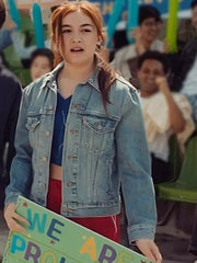 XO Kitty Season 2 Anna Cathcart Denim Jacket
