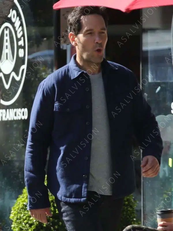 Scott Lang Ant-Man and the Wasp: Quantumania Blue Jacket