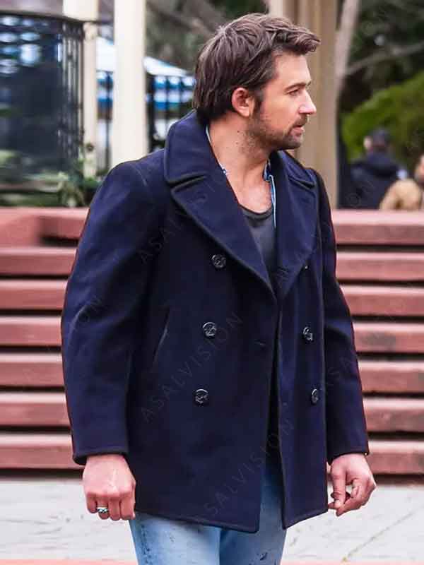 It Ends With Us Atlas Corrigan Blue Coat