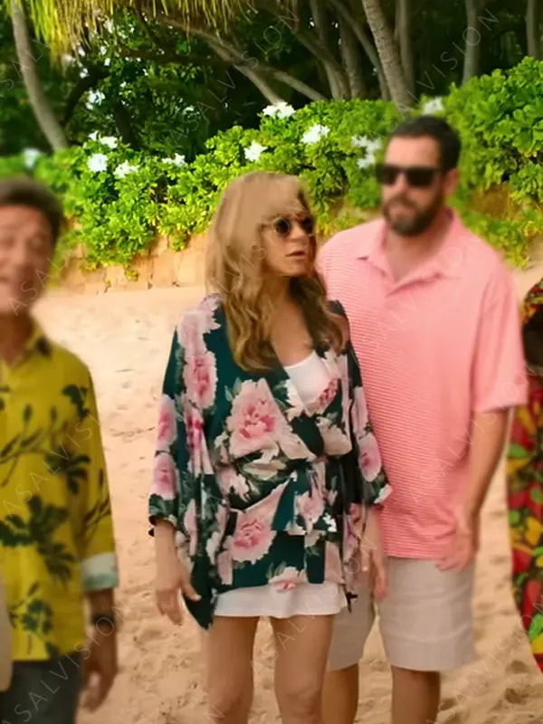 Murder Mystery 2 Audrey Spitz Floral Blazer
