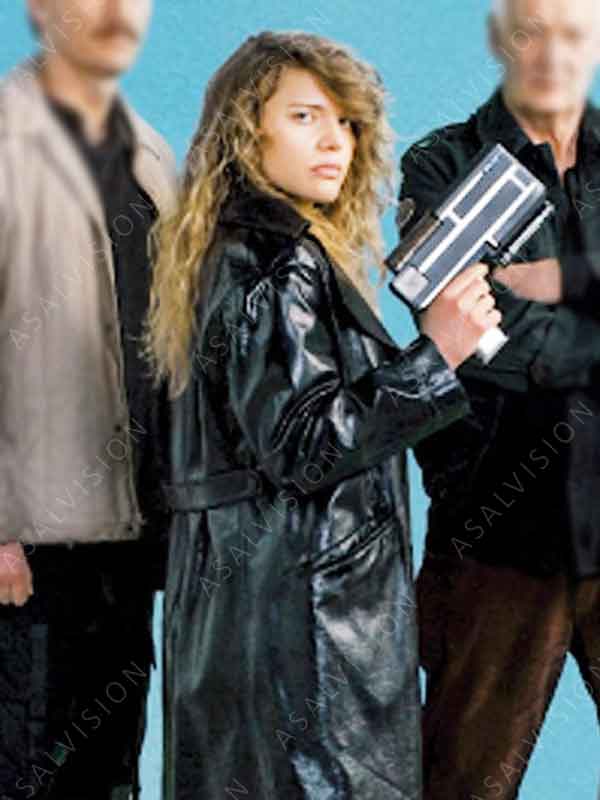 Villains Incorporated Beatrix Leather Trench Coat