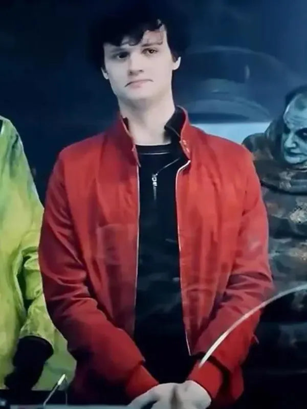 Jeremy Frazier Beetlejuice Beetlejuice 2024 Red Jacket