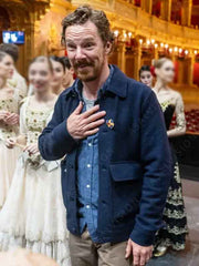 Eric Season 1 Benedict Cumberbatch Blue Wool Jacket