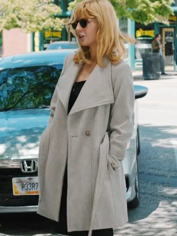 Yellowstone Kelly Reilly White Wool Coat