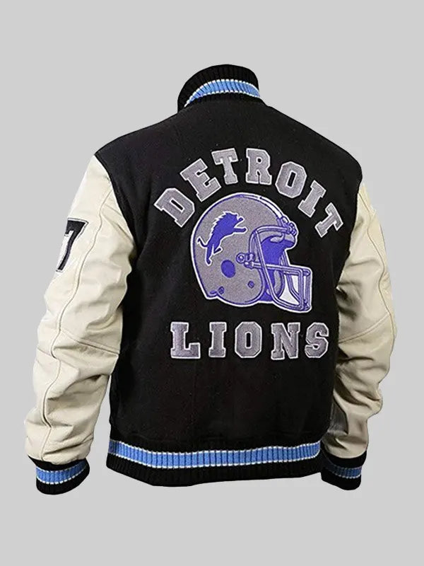 Detroit Lions Eddie Murphy Varsity Jacket