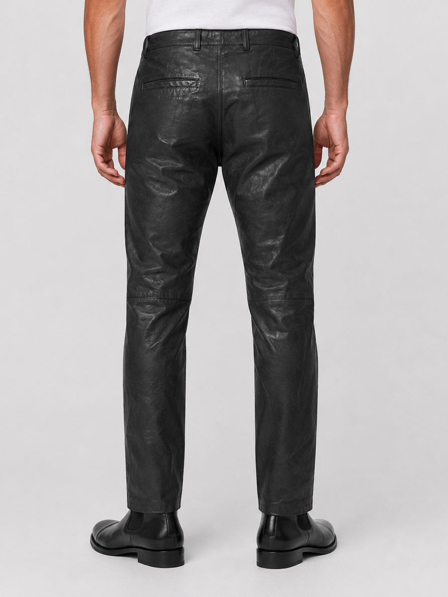Grayer Leather Trousers