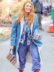 It Ends With Us Blake Lively Denim Coat