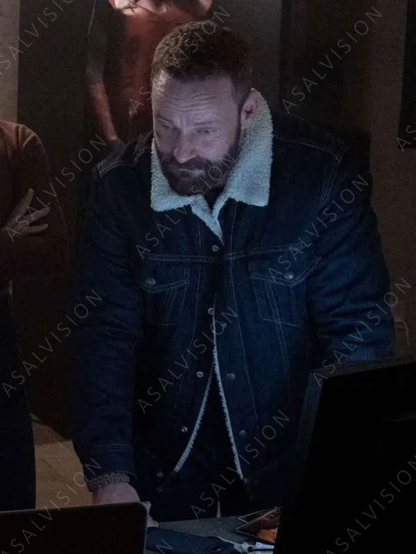 Sniper Rogue Mission Ryan Robbins Denim Sherpa Jacket