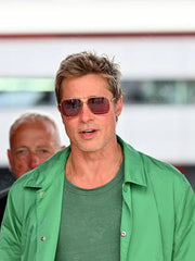 F1 Brad Pitt Green Jacket