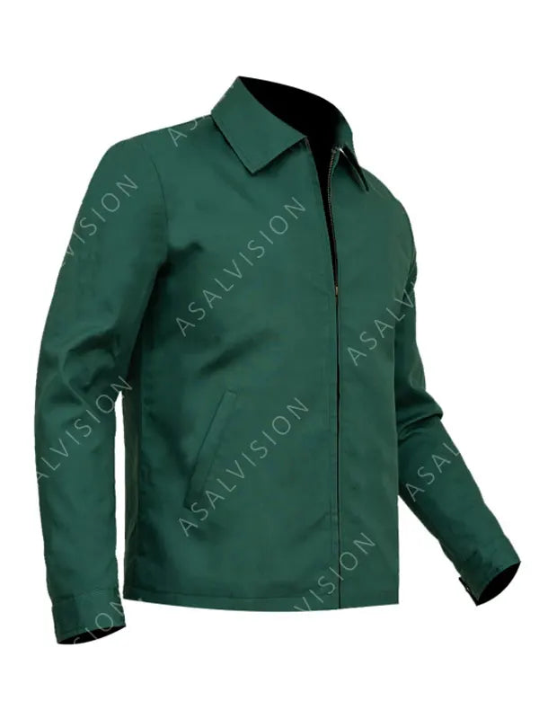 Ladybug Bullet Train Brad Pitt Green Jacket